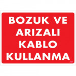 Arıza Bakım Levhaları
